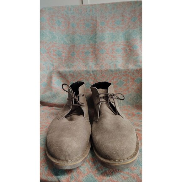 Nordstrom The Rail Men\'s Leather Size 10 Brown‎ Chukka Boots